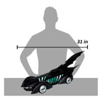 Batman Forever DC Multiverse Action Figur med Fordon Alfred Pennyworth & Batmobile (Gold Label) 79 cm McFarlane Toys