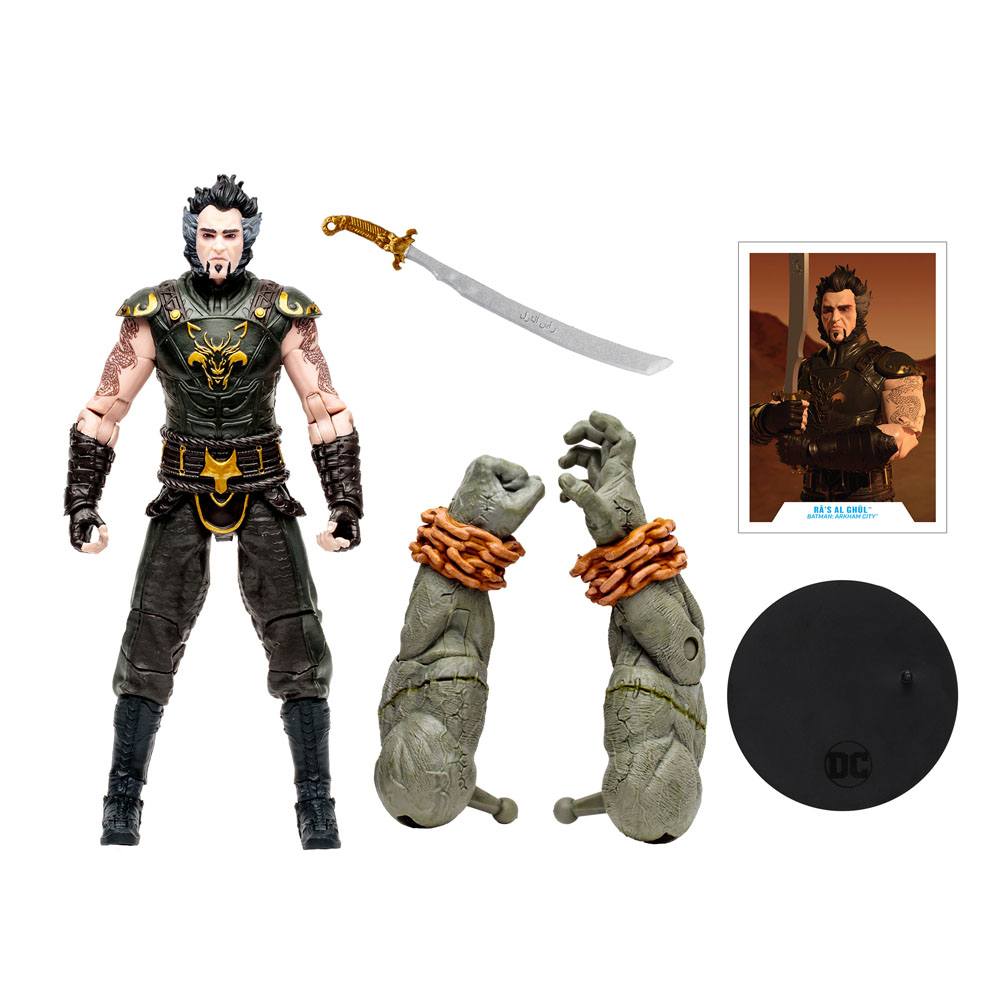 DC Gaming Build A Action Figur Ra's Al Ghul (Arkham City) 18 cm McFarlane Toys