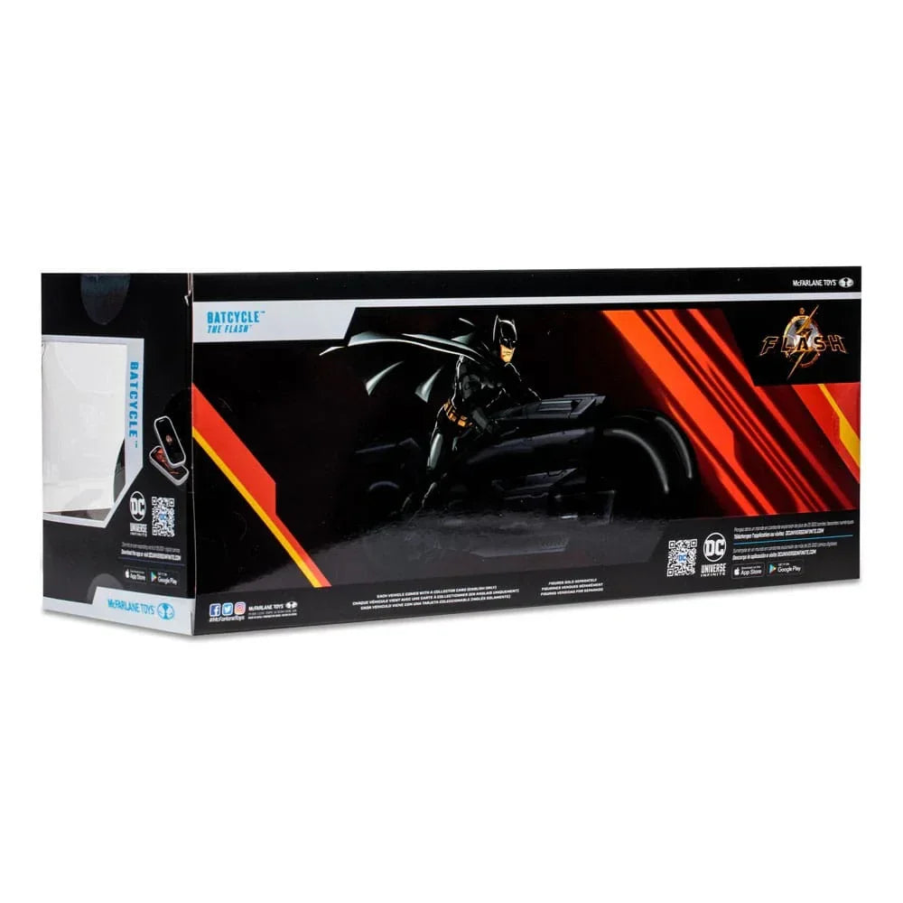DC The Flash Filmfordon Batcycle McFarlane Toys
