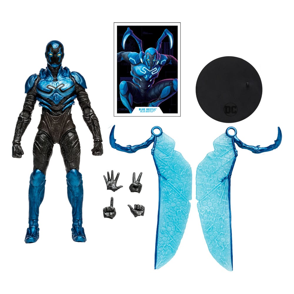 DC Blue Beetle Action Figur Blue Beetle (Battle Mode) 18 cm McFarlane Toys
