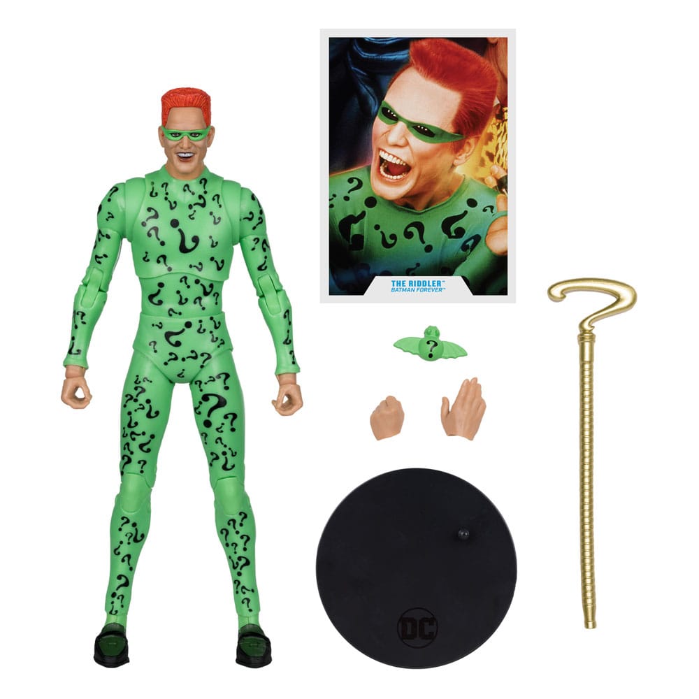 DC Build A Megafig Action Figur Batman Forever The Riddler (Gold Label) 18 cm McFarlane Toys
