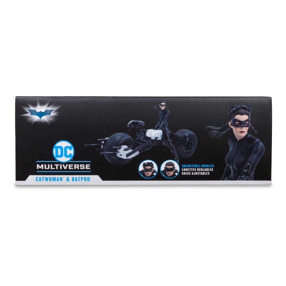 DC Multiverse Fordons Batpod med Catwoman (The Dark Knight Rises) McFarlane Toys