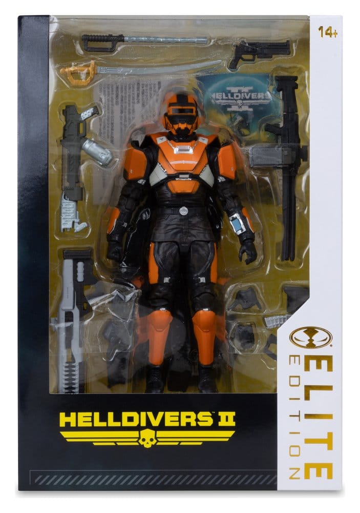 Helldivers 2 McFarlane Elite Edition Actionfigur CE-25 Skyttegravstekniker (Deluxe) 18 cm
