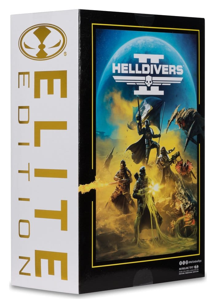 Helldivers 2 McFarlane Elite Edition Actionfigur CE-25 Skyttegravstekniker (Deluxe) 18 cm