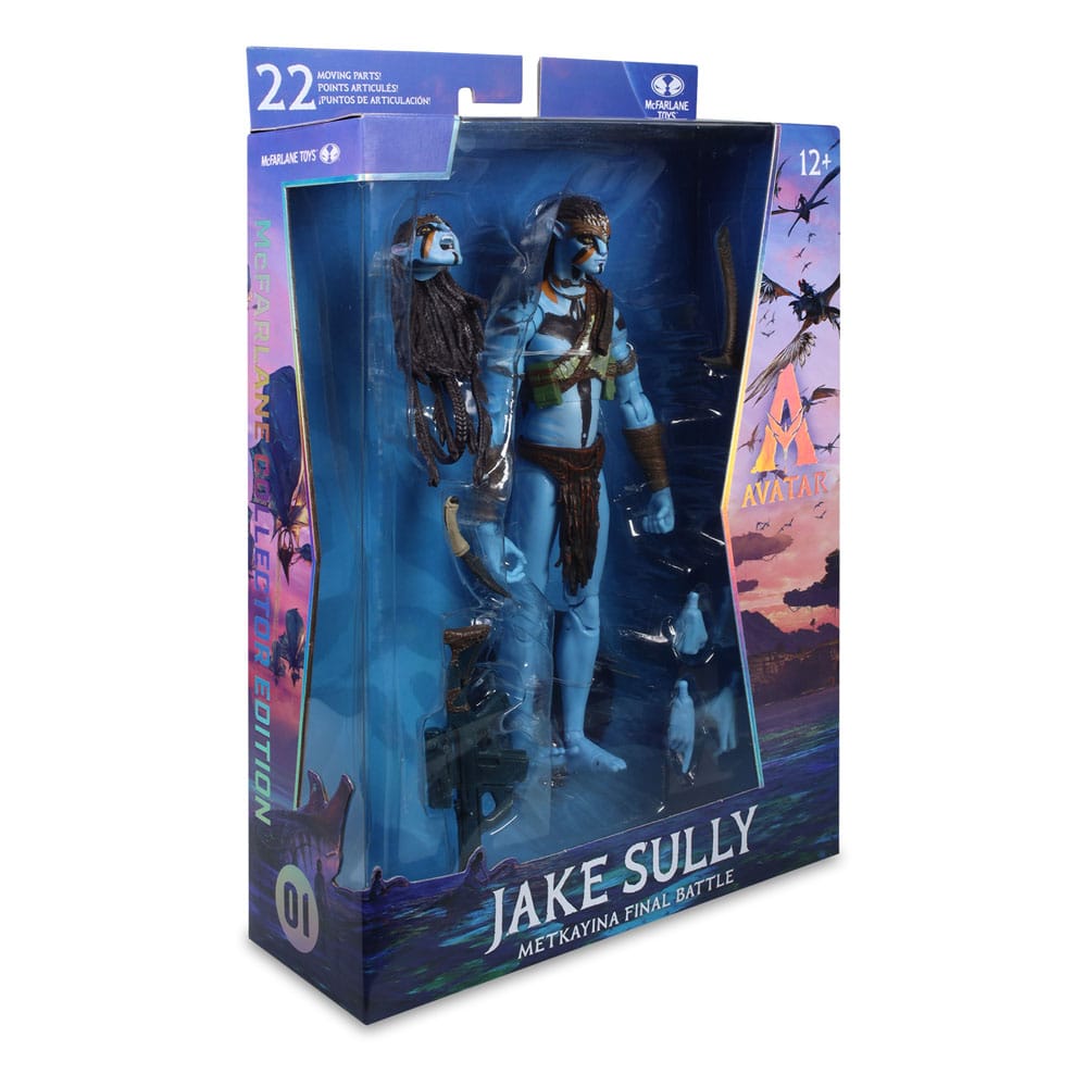 Avatar: Fire and Ash Action Figur Jake Sully (Metkayina Final Battle) 18 cm McFarlane Toys