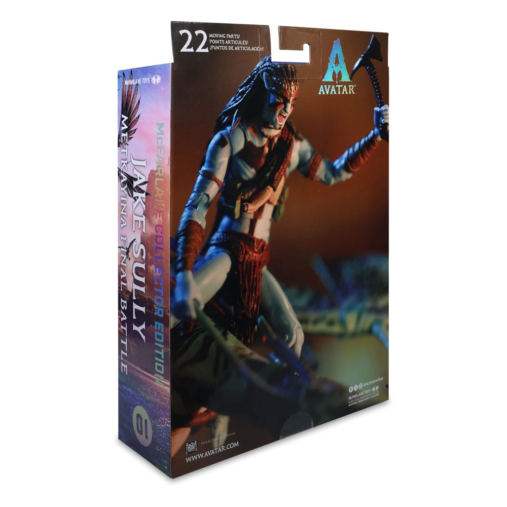 Avatar: Fire and Ash Action Figur Jake Sully (Metkayina Final Battle) 18 cm McFarlane Toys