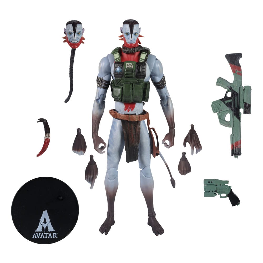 Avatar: Fire and Ash Action Figur Recom Quaritch (Ash Warrior) 18 cm McFarlane Toys