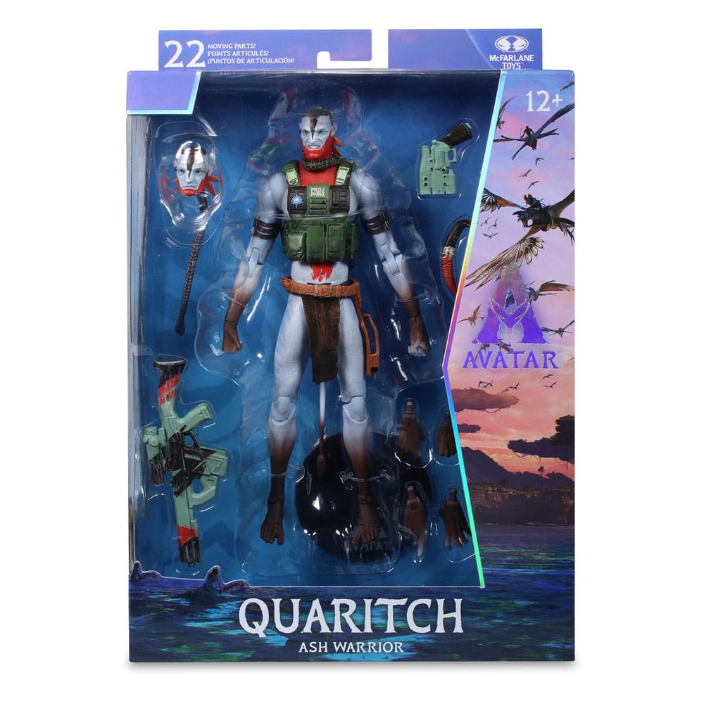 Avatar: Fire and Ash Action Figur Recom Quaritch (Ash Warrior) 18 cm McFarlane Toys