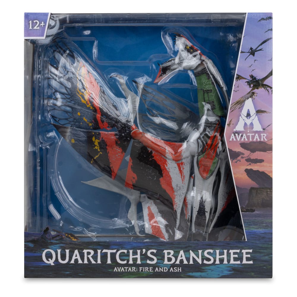 Avatar: Fire and Ash Action Figur Quaritch's nya Banshee McFarlane Toys