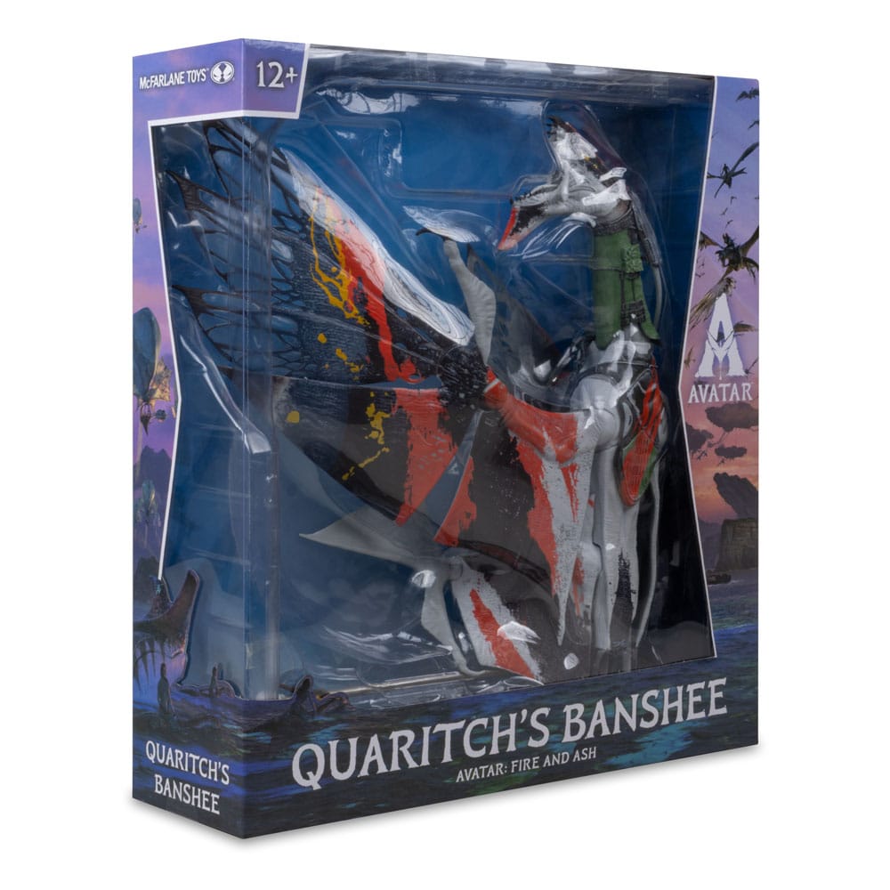 Avatar: Fire and Ash Action Figur Quaritch's nya Banshee McFarlane Toys