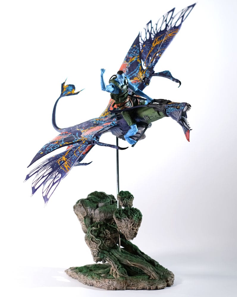 Avatar: The Way of Water Action Figur Recom Quaritch & RDA Banshee (Gold Label) McFarlane Toys