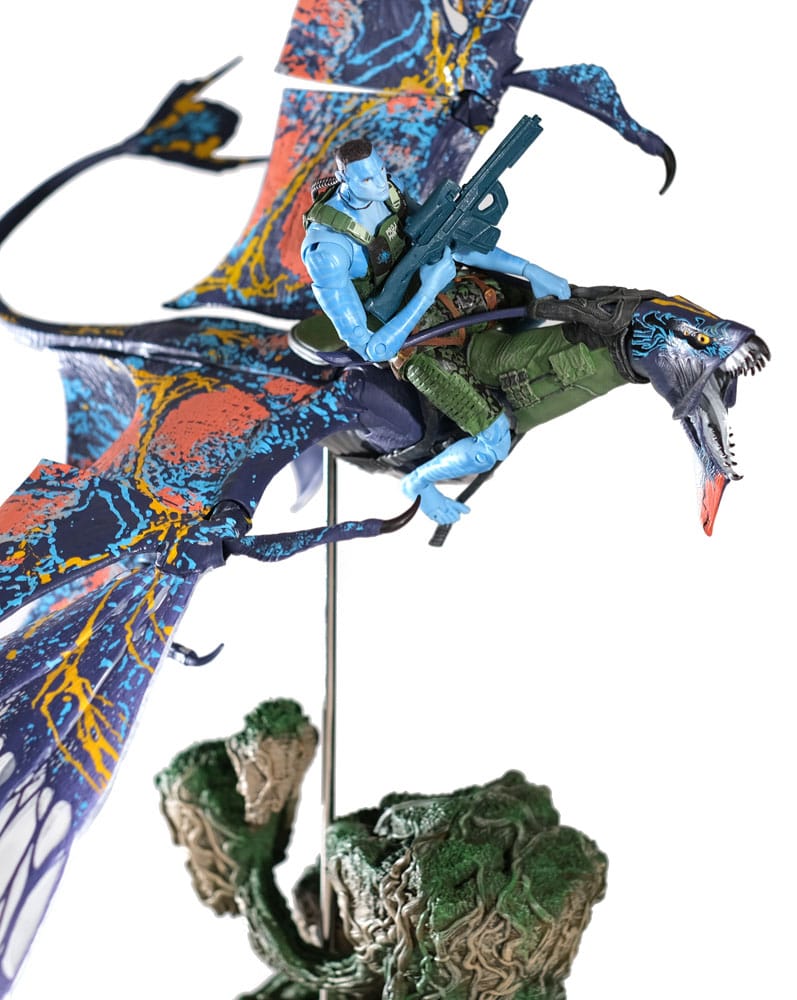 Avatar: The Way of Water Action Figur Recom Quaritch & RDA Banshee (Gold Label) McFarlane Toys