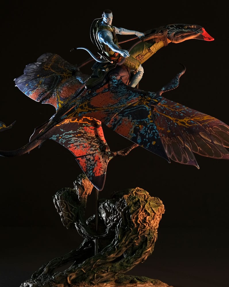 Avatar: The Way of Water Action Figur Recom Quaritch & RDA Banshee (Gold Label) McFarlane Toys