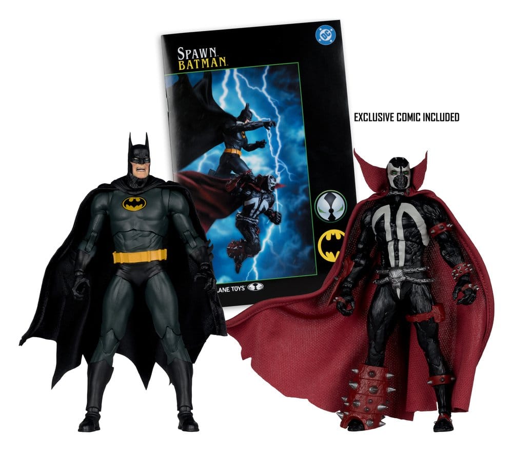 DC Multiverse McFarlane Collector Edition Action Figure 2-Pack Batman & Spawn (Gold Label) 18 cm