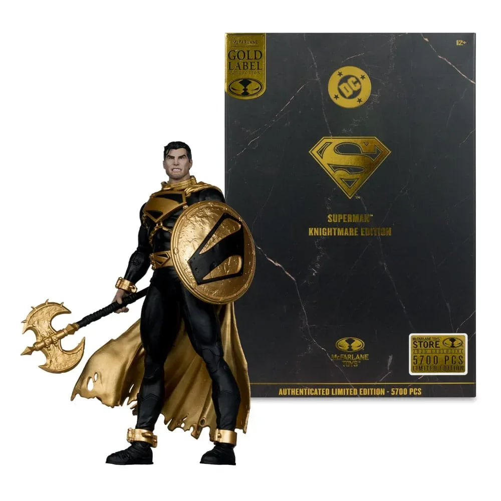 DC Multiverse Action Figur Superman (Future State) (Knightmare) (Gold Label) 18 cm McFarlane Toys