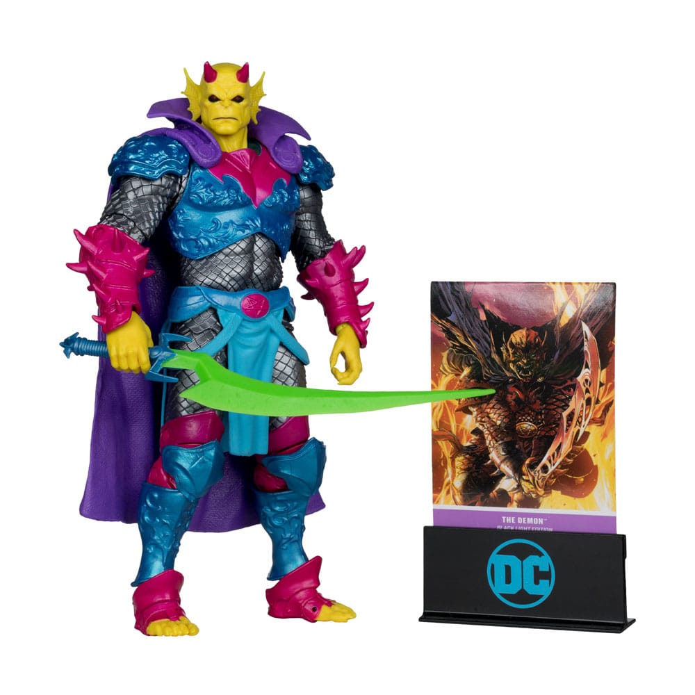 DC Multiverse Actionfigur The Demon (Demon Knights) Black Light Edition 18 cm McFarlane Toys