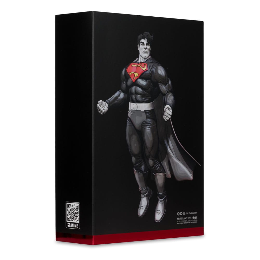 DC Multiverse Actionfigur Superman (The Dark Knight Returns) (Black & White Accent Edition) (Gold Label) 18 cm McFarlane Toys
