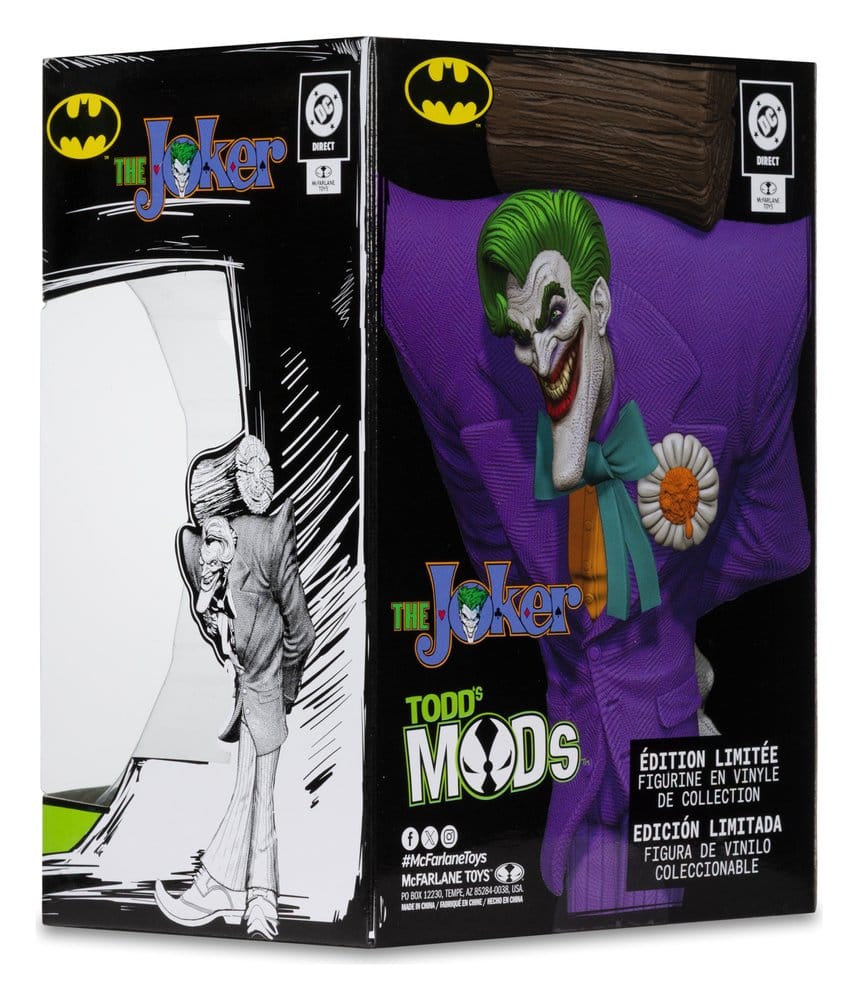 DC Direct Collector Vinyl Figure The Joker (Limited Edition Todd's Mods) 13 cm