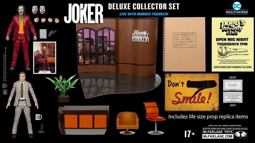Joker DC Multiverse Deluxe Collector Action Figur McFarlane Toys