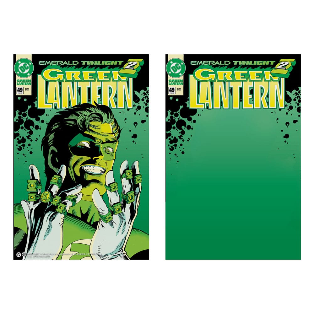 DC Multiverse McFarlane Cover Recreations Action Figur Green Lantern (Emerald Twilight) (Gold Label) 18 cm McFarlane Toys
