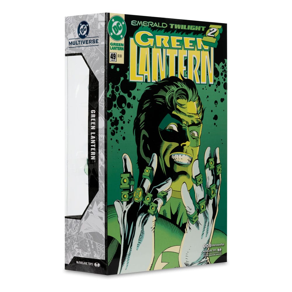 DC Multiverse McFarlane Cover Recreations Action Figur Green Lantern (Emerald Twilight) (Gold Label) 18 cm McFarlane Toys