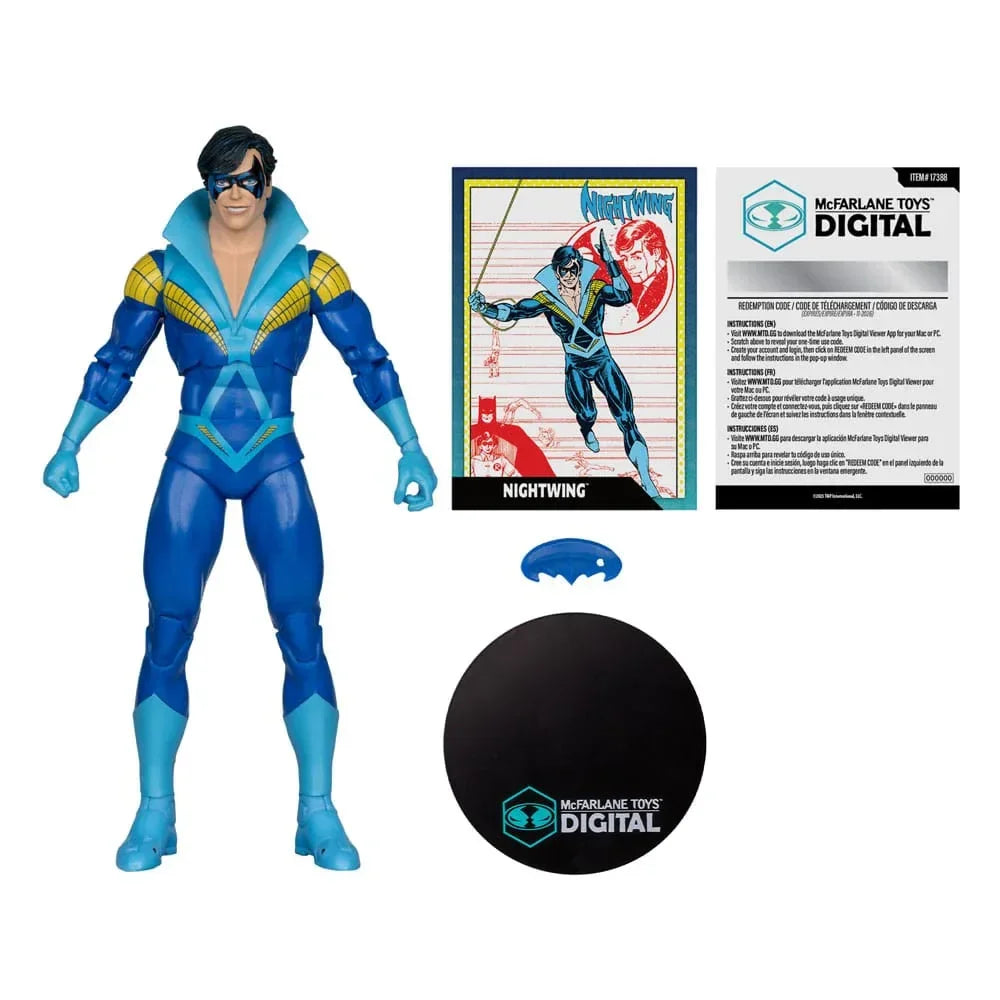 DC Direct McFarlane Toys Digital Action Figur Nightwing (Teen Titans) 18 cm McFarlane Toys