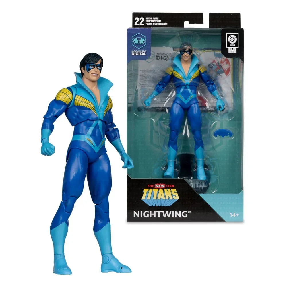 DC Direct McFarlane Toys Digital Action Figur Nightwing (Teen Titans) 18 cm McFarlane Toys