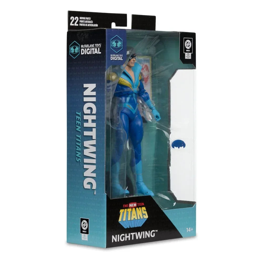DC Direct McFarlane Toys Digital Action Figur Nightwing (Teen Titans) 18 cm McFarlane Toys