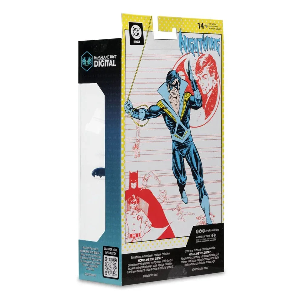 DC Direct McFarlane Toys Digital Action Figur Nightwing (Teen Titans) 18 cm McFarlane Toys