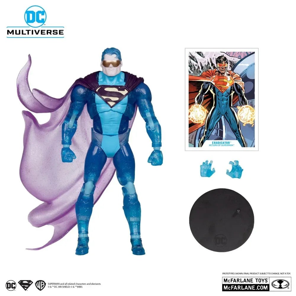 Return of Superman DC Multiverse Action Figur Eradicator (Platinum Edition) 18 cm McFarlane Toys