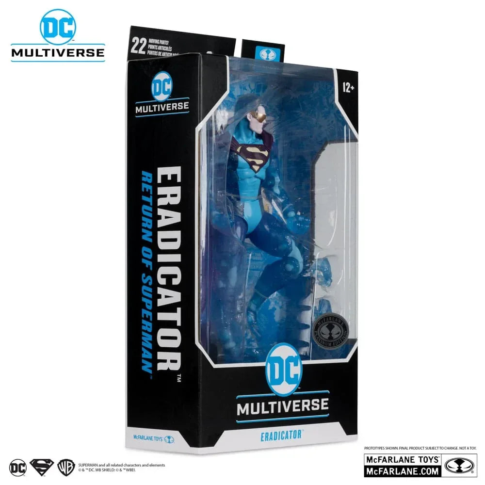 Return of Superman DC Multiverse Action Figur Eradicator (Platinum Edition) 18 cm McFarlane Toys