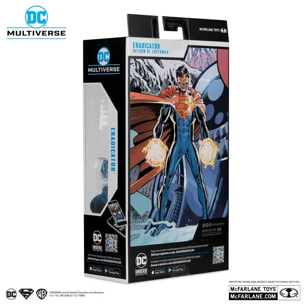Return of Superman DC Multiverse Action Figur Eradicator (Platinum Edition) 18 cm McFarlane Toys