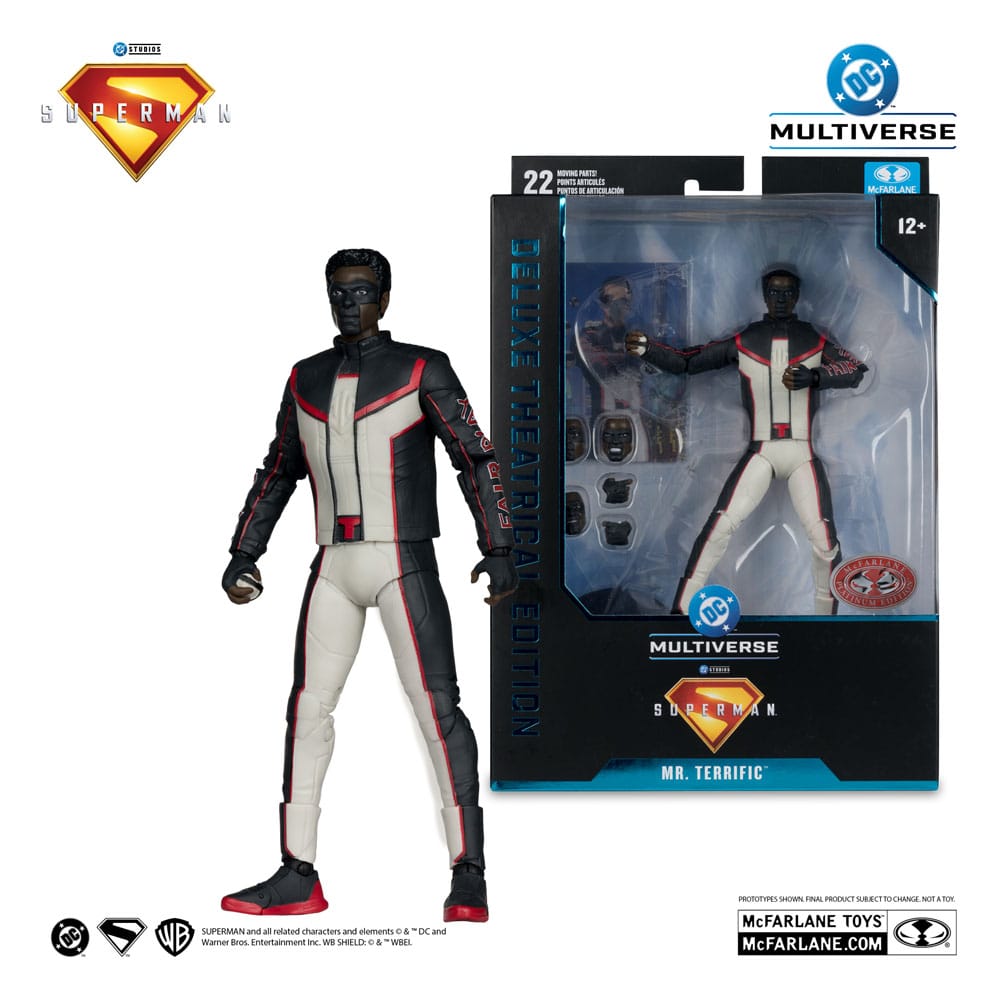 Mister Terrific (Röd Platinum Edition) 18 cm - DC Multiverse McFarlane Toys