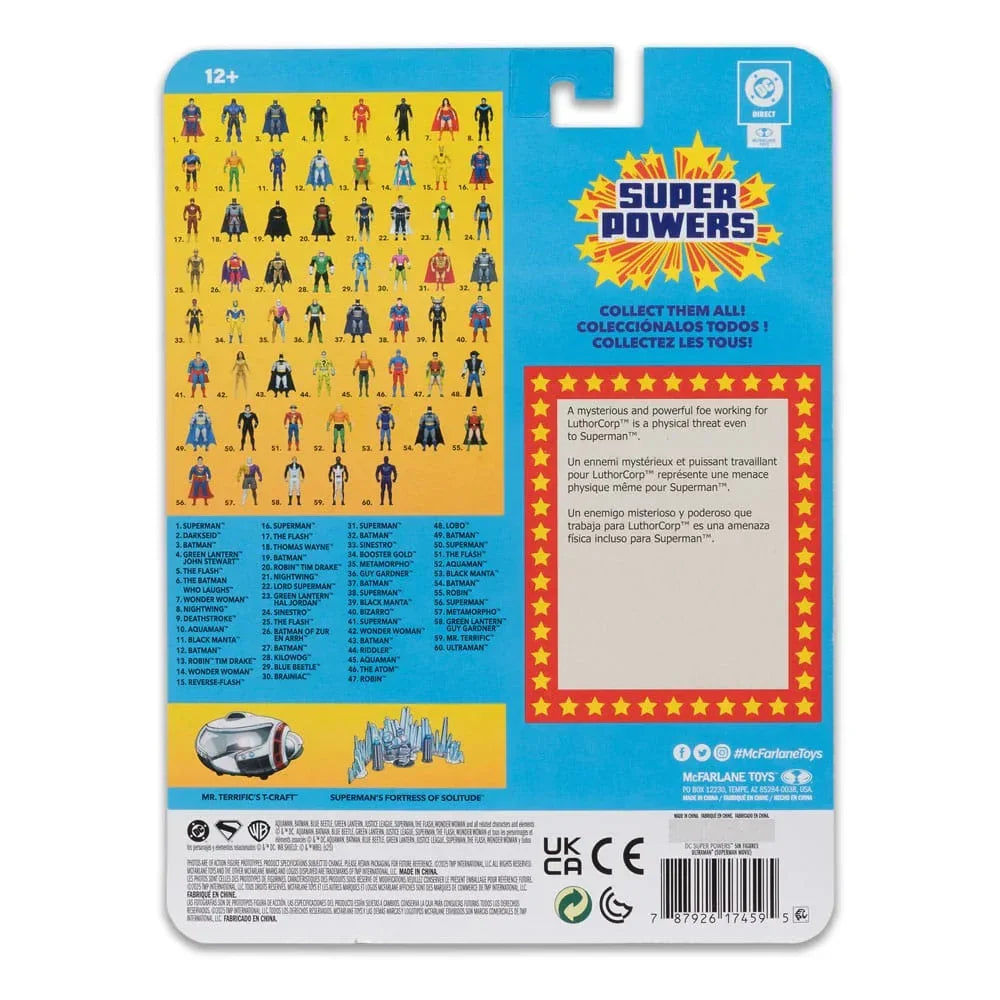 Superman (2025) DC Direct Super Powers Actionfigur Ultraman 12 cm McFarlane Toys