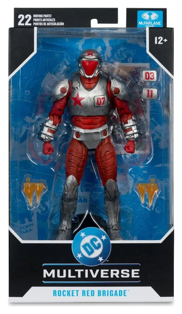 Justice League: Generation Lost DC Multiverse Action Figur Rocket Red Brigade 18 cm McFarlane Toys