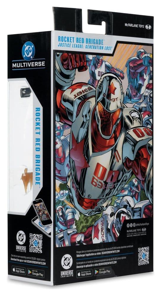 Justice League: Generation Lost DC Multiverse Action Figur Rocket Red Brigade 18 cm McFarlane Toys