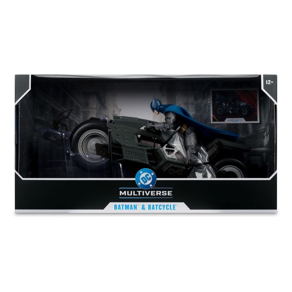 DC Multiverse Batcycle med Batman - The Flash McFarlane Toys