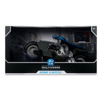 DC Multiverse Batcycle med Batman - The Flash McFarlane Toys
