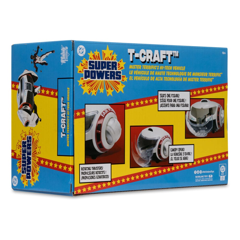 Superman (2025) DC Direct Super Powers Action Figure - Mr. Terrific & T-Craft McFarlane Toys