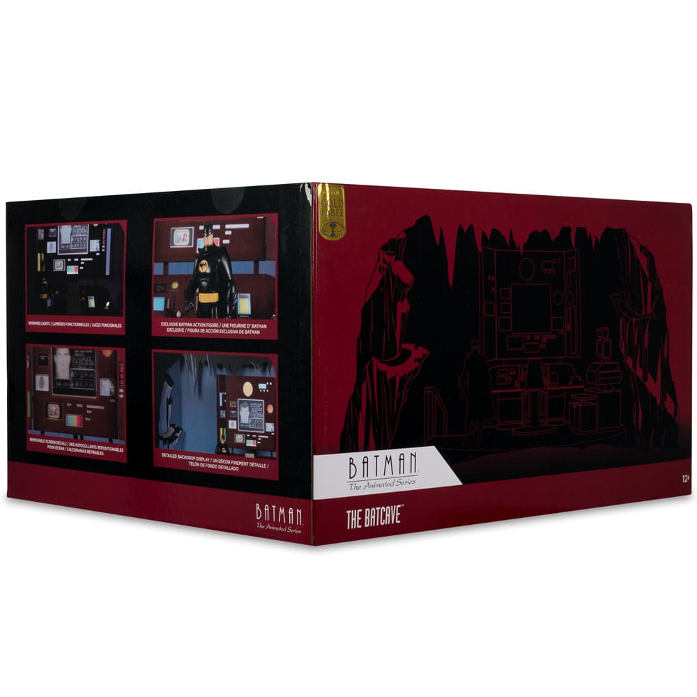 Batman: Den animerade serien DC Direct lekset Batgrottan McFarlane Toys