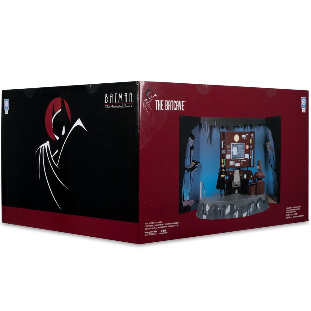 Batman: Den animerade serien DC Direct lekset Batgrottan McFarlane Toys