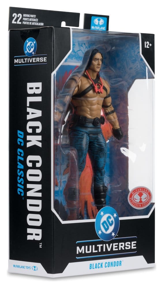 DC Multiverse Actionfigur Black Condor (DC Classic) (Red Platinum Edition) 27 cm