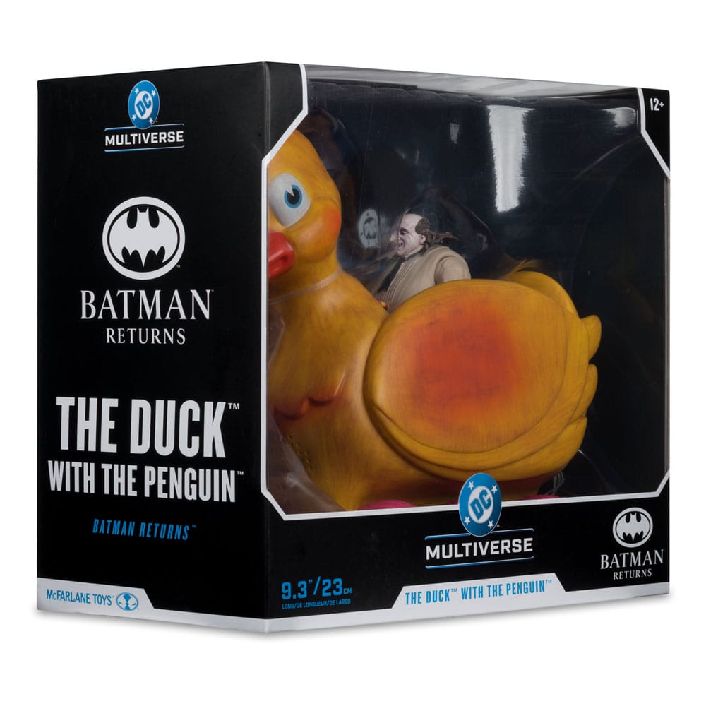 Batman Returns DC Multiverse med actionfigurfordon The Duck och Penguin 24 cm