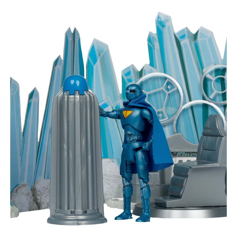 Superman (2025) DC Direct Playset Fortress of Solitude med Superman Robot McFarlane Toys
