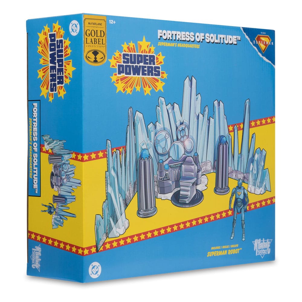 Superman (2025) DC Direct Playset Fortress of Solitude med Superman Robot McFarlane Toys
