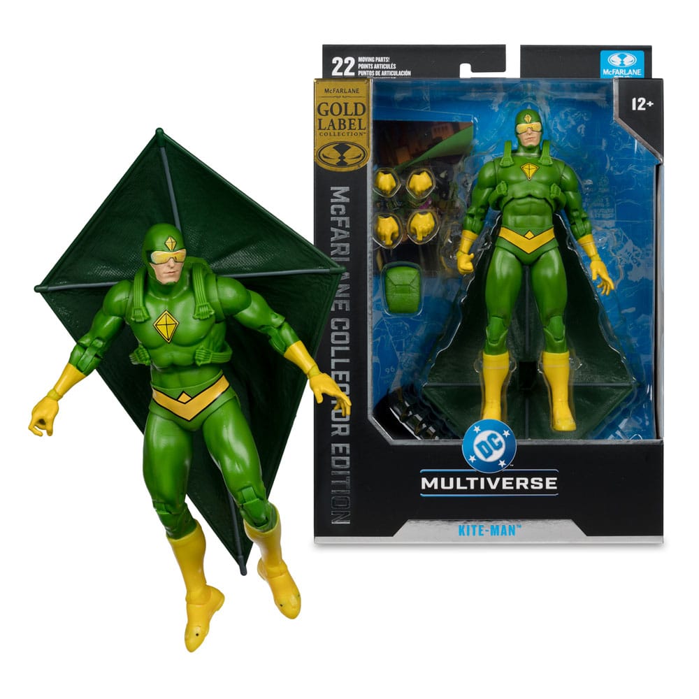 Batman Rogues DC Multiverse McFarlane Collector Edition Action Figur #43 Kite Man (Gold Label) 21 cm McFarlane Toys