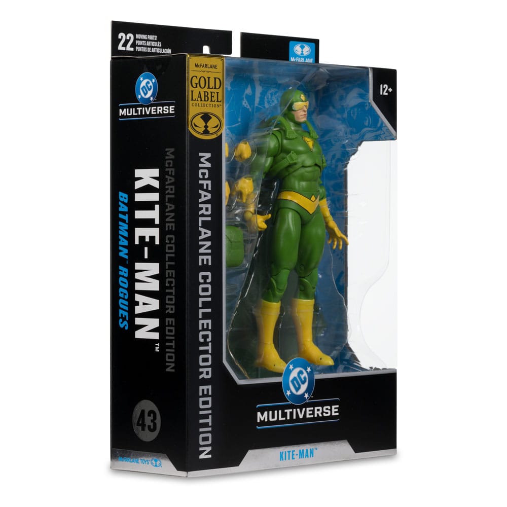 Batman Rogues DC Multiverse McFarlane Collector Edition Action Figur #43 Kite Man (Gold Label) 21 cm McFarlane Toys