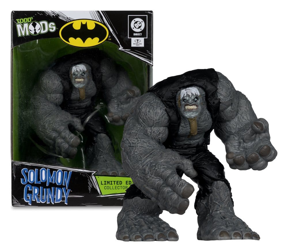 DC Direct Samlarvinylfigur Solomon Grundy (Begränsad Upplaga Todd's Mods) 11 cm