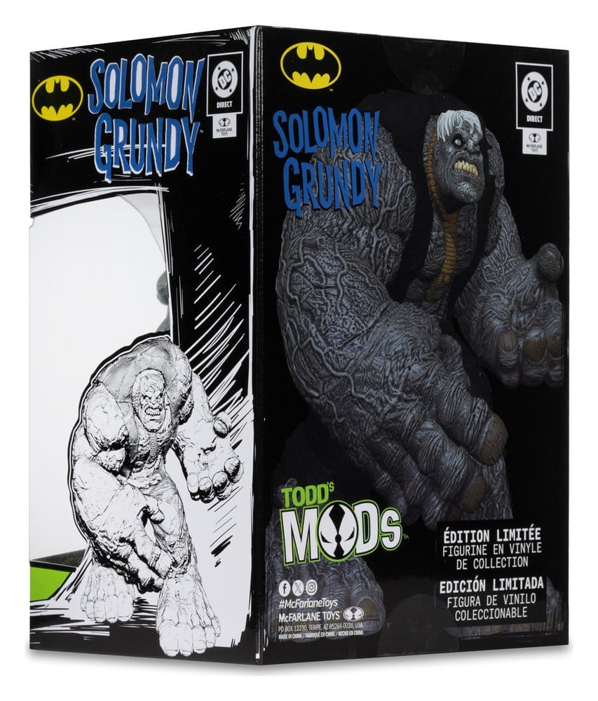 DC Direct Collectible Vinyl Figure Solomon Grundy (Limited Edition Todd's Mods) 11 cm