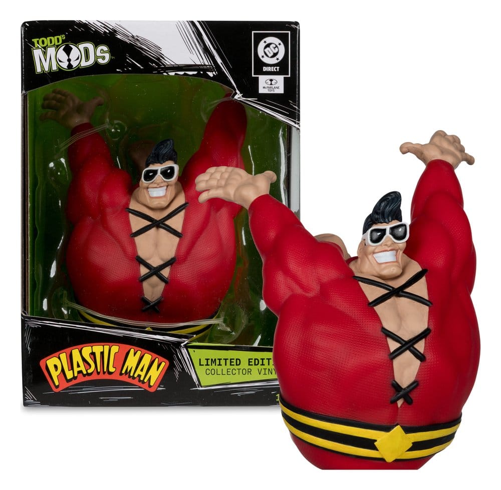DC Direct Todd's Mods Figur Plastic Man 10 cm (Begränsad Upplaga)